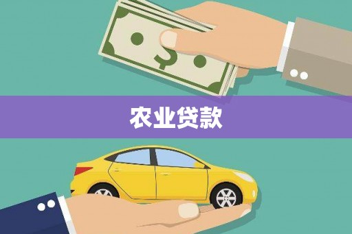 巩义农业贷款
