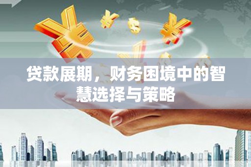 巩义贷款展期，财务困境中的智慧选择与策略