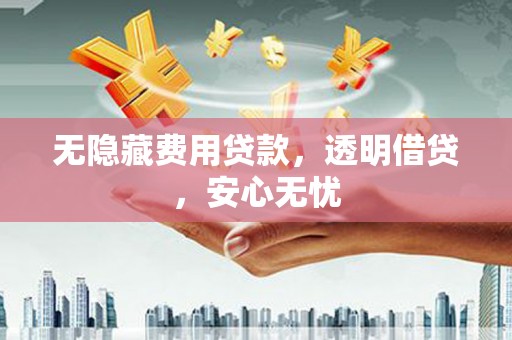 巩义无隐藏费用贷款，透明借贷，安心无忧