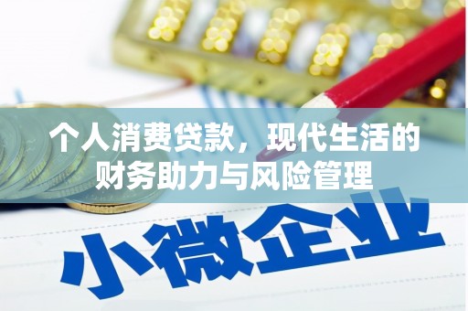 巩义个人消费贷款，现代生活的财务助力与风险管理