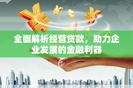 巩义全面解析经营贷款，助力企业发展的金融利器