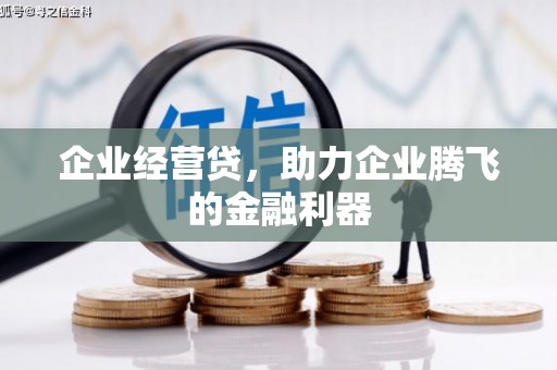 巩义企业经营贷，助力企业腾飞的金融利器