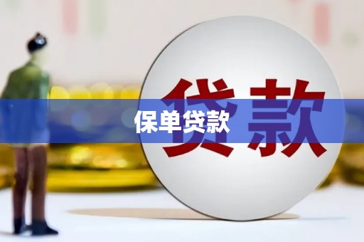 巩义保单贷款