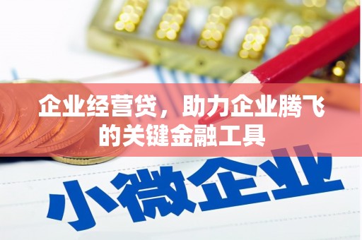 巩义企业经营贷，助力企业腾飞的关键金融工具