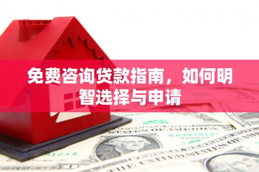 巩义免费咨询贷款指南，如何明智选择与申请