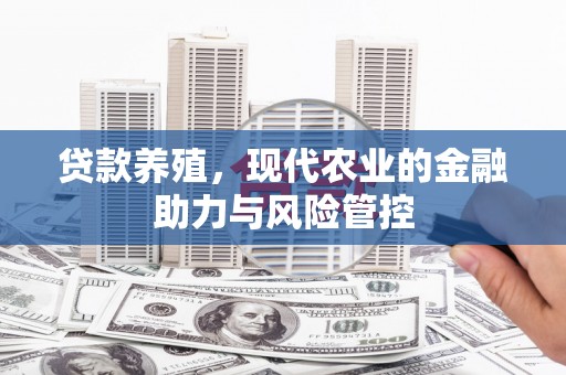 巩义贷款养殖，现代农业的金融助力与风险管控