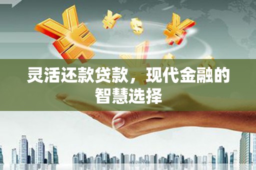 巩义灵活还款贷款，现代金融的智慧选择