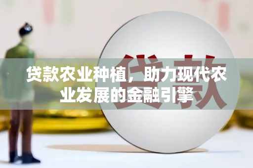 巩义贷款农业种植，助力现代农业发展的金融引擎