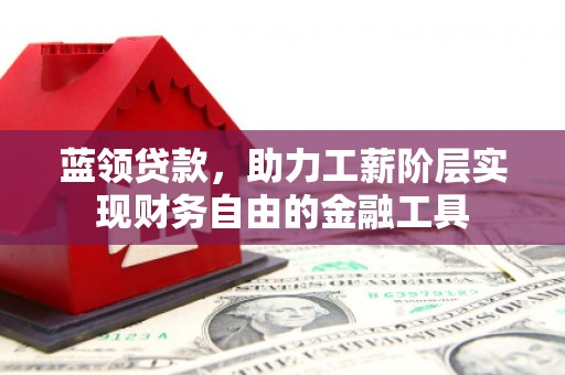 巩义蓝领贷款，助力工薪阶层实现财务自由的金融工具