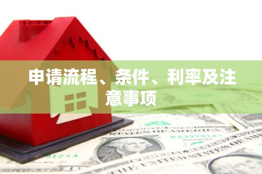 巩义申请流程、条件、利率及注意事项