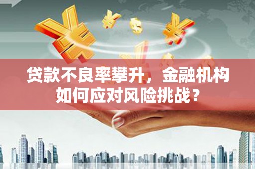 巩义贷款不良率攀升，金融机构如何应对风险挑战？