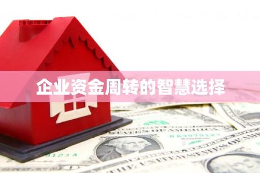 巩义企业资金周转的智慧选择