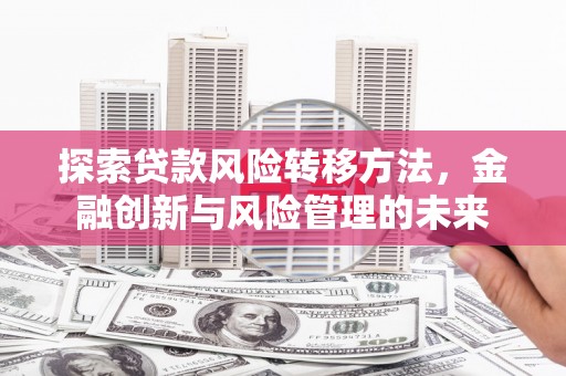 巩义探索贷款风险转移方法，金融创新与风险管理的未来