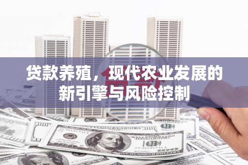巩义贷款养殖，现代农业发展的新引擎与风险控制