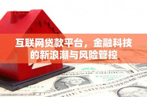 巩义互联网贷款平台，金融科技的新浪潮与风险管控