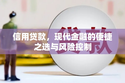 巩义信用贷款，现代金融的便捷之选与风险控制
