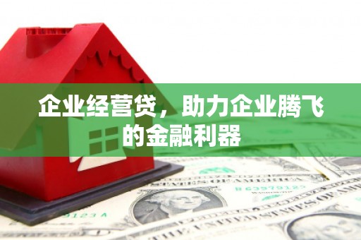 巩义企业经营贷，助力企业腾飞的金融利器
