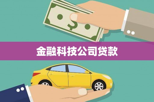 巩义金融科技公司贷款