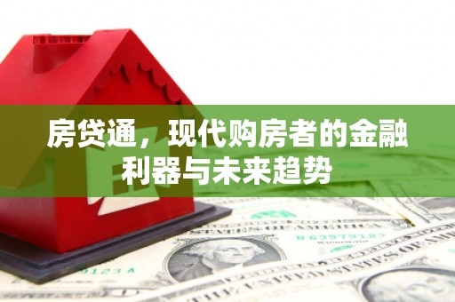 巩义房贷通，现代购房者的金融利器与未来趋势