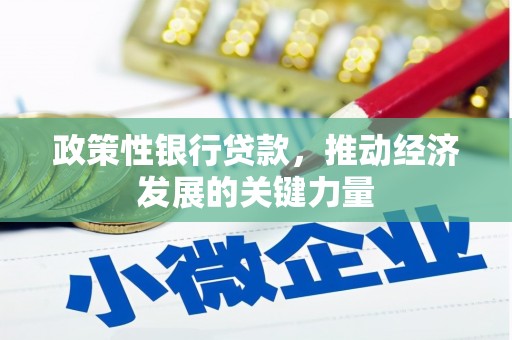 巩义政策性银行贷款，推动经济发展的关键力量