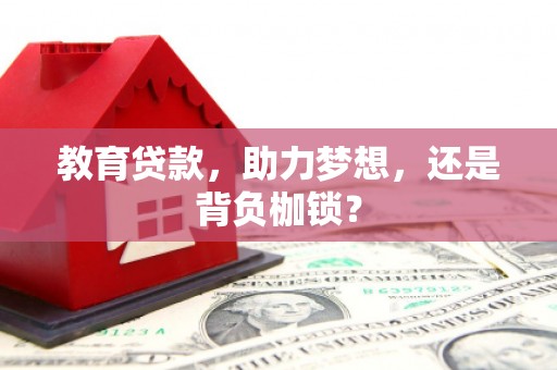 巩义教育贷款，助力梦想，还是背负枷锁？