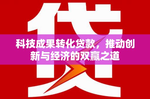 巩义科技成果转化贷款，推动创新与经济的双赢之道