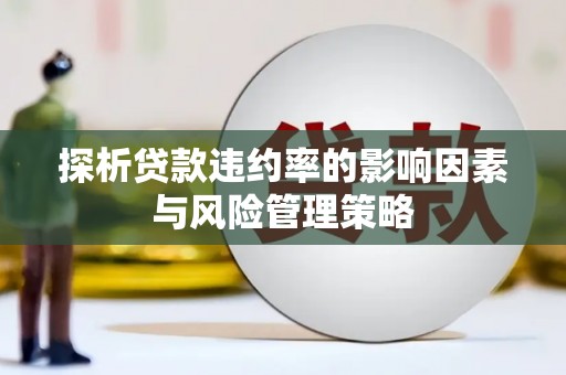 巩义探析贷款违约率的影响因素与风险管理策略