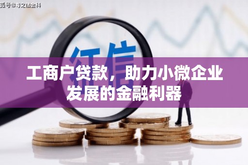 巩义工商户贷款，助力小微企业发展的金融利器