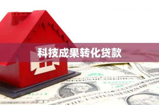巩义科技成果转化贷款