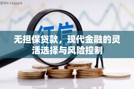 巩义无担保贷款，现代金融的灵活选择与风险控制