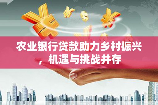 巩义农业银行贷款助力乡村振兴，机遇与挑战并存