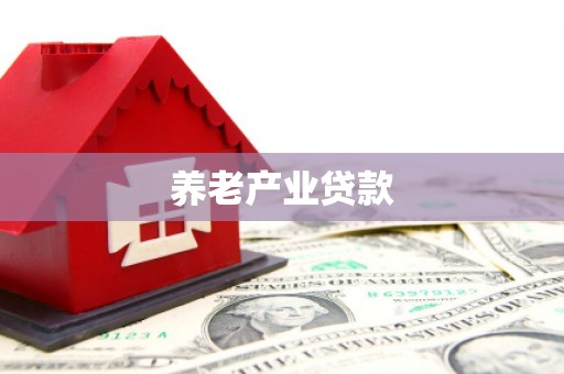 巩义养老产业贷款