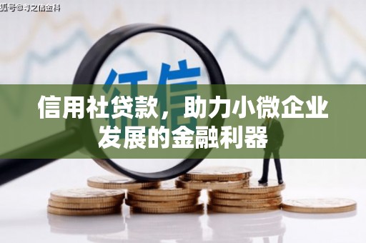 巩义信用社贷款，助力小微企业发展的金融利器