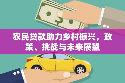 巩义农民贷款助力乡村振兴，政策、挑战与未来展望