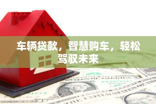 巩义车辆贷款，智慧购车，轻松驾驭未来