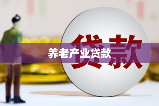 巩义养老产业贷款