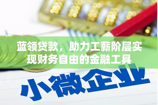巩义蓝领贷款，助力工薪阶层实现财务自由的金融工具