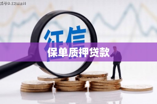 巩义保单质押贷款