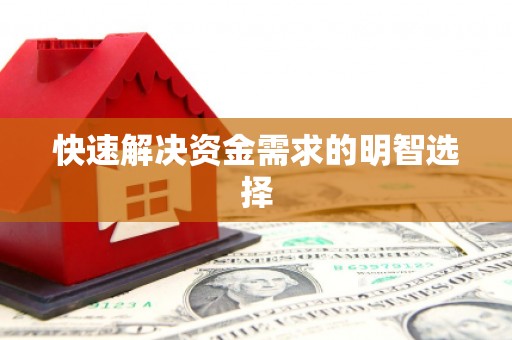 巩义快速解决资金需求的明智选择